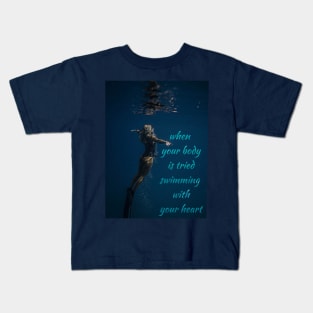 Love swimming Kids T-Shirt